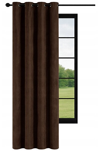 NOW-ART , Drapery Curtain -Made Curtain, Ring Mounting, 210x230 cm, Blue, Cla...