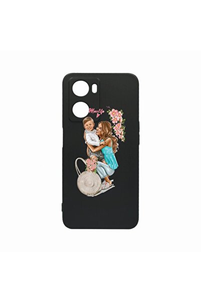 bestcase Λεπτή Θήκη Σιλικόνης 0.8MM, Συμβατή με OPPO A57 5G, Σχέδιο  "Mom Lif...