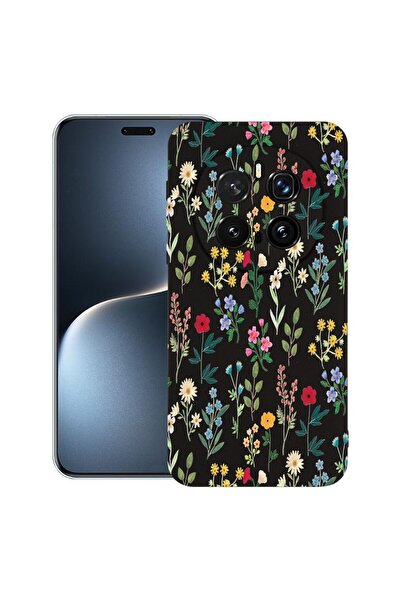 bestcase Husă pentru Honor Magic7 Pro, Silicon subțire premium de 1.2MM, Flor...