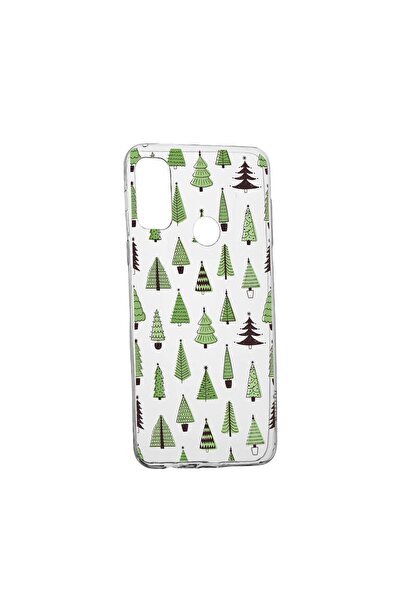 bestcase Husa Silicon Compatibila cu Motorola Moto G41, Christmas Tree Shapes...