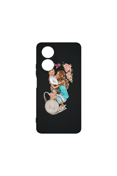 bestcase Θήκη Σιλικόνης Premium, Συμβατή με Motorola Moto E14, Σχέδιο  "Mom L...