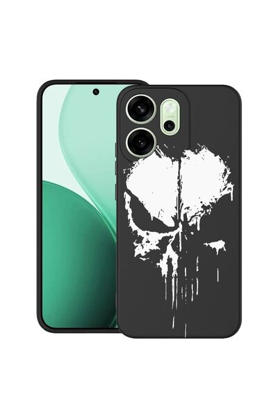 bestcase ¬Æ Husa TPU Ultra Slim Compatibil cu OPPO A5x, cu Design Punisher, 3...