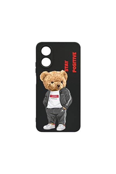 bestcase Λεπτή Θήκη Σιλικόνης 0.8MM, Συμβατή με OPPO A38 4G, Με σχέδιο  "Stay...