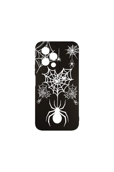 bestcase ¬Æ Husa Premium Silicon, Compatibila Cu Honor 200 Lite, Spider Web, ...