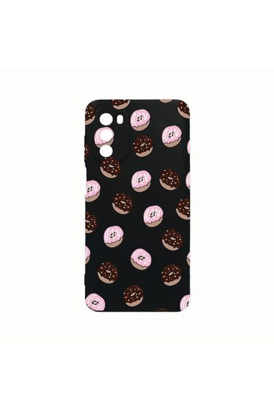 bestcase Husa Silicon, Compatibila Cu Motorola Moto G82 / Moto G52, Donuts, R...