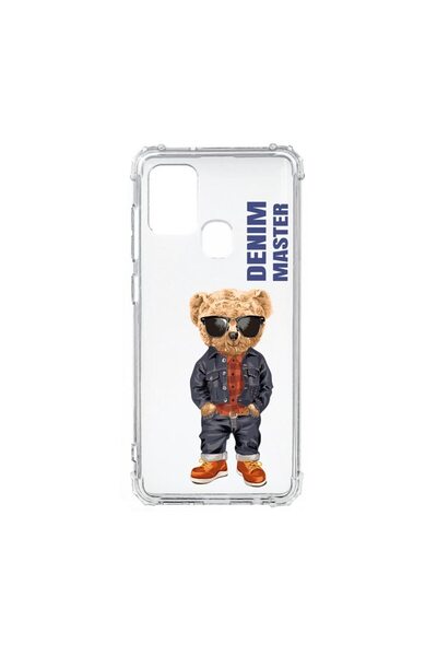 bestcase Husa Silicon Anti Shock, Compatibila Cu Motorola Moto E40, Denim Mas...