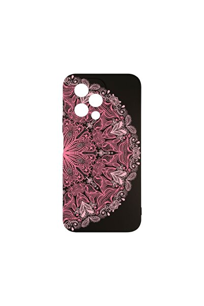 bestcase Husă Premium din Silicon, Compatibilă cu Honor 200 Lite, Roz Dantelă...