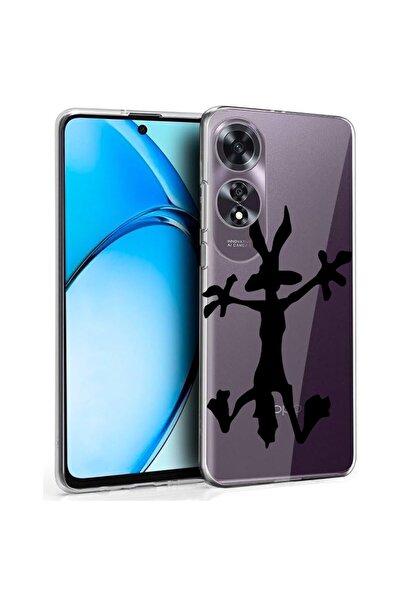 bestcase ¬Æ Husa pentru OPPO A60 4G, Clear Silicon 2MM, Coyote, Antisoc, Prot...
