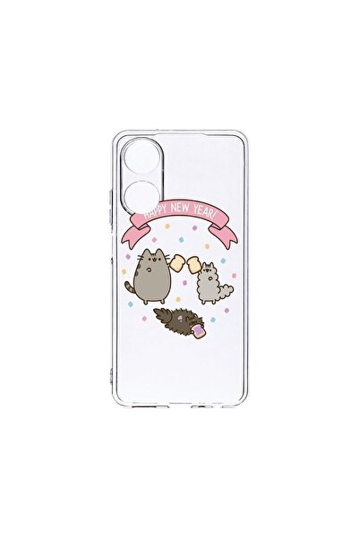 bestcase Clear Silicone Case 2MM, Compatible with OPPO A98 5G, Happy New Year...