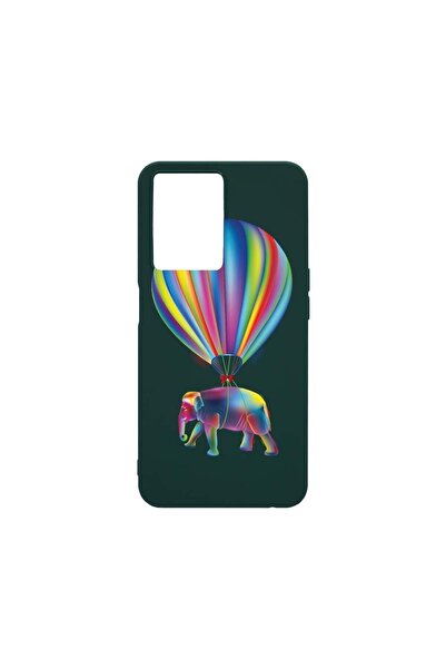bestcase Husa BestCase¬Æ Slim SIlicon 0.8MM, Compatibila Cu OPPO A77s, Rainbo...