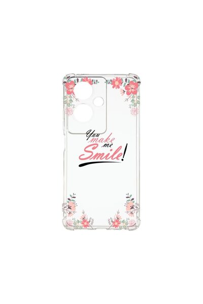 bestcase ¬Æ Husa Anti Shock 1.5MM, Compatibila Cu OPPO Reno 11F, Make Me Smil...