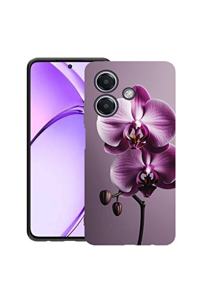 bestcase Калъф за OPPO A60 5G / A40 / A40M, Розова орхидея, Тънък силиконов 0...