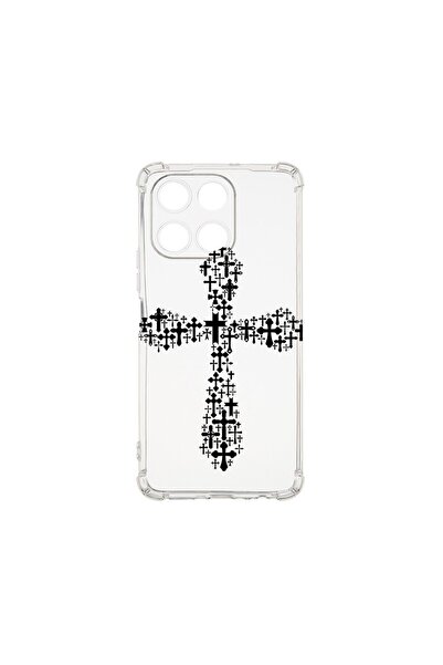 bestcase ¬Æ Case for Honor 200 Smart, Anti Shock 1.5MM, Cross in cross, Shock...