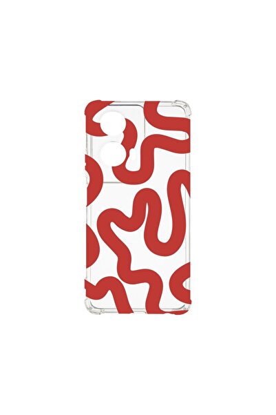 bestcase Husa pentru Motorola Moto G35, BestCase¬Æ Anti Shock 1.5MM, Red Abst...