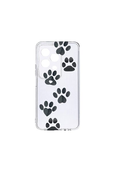 bestcase ¬Æ Husa Clear Silicon 2MM, Compatibila Cu Honor 200 Lite, Dog Paw, A...