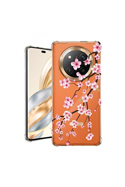 bestcase ¬Æ Husa pentru Honor Magic7 Lite, Anti Shock 1.5MM, Japan Cherry tre...