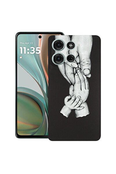 bestcase ¬Æ Husa pentru Motorola Moto G75, Family, Slim Silicon 0.8MM, Antiso...