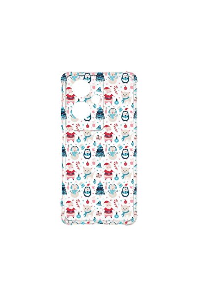 bestcase ¬Æ Husa Anti Shock 1.5MM, Compatibila Cu OPPO Reno 11F, Christmas Or...