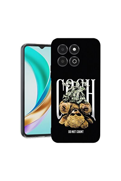 bestcase Διαφανής Λεπτή Θήκη Σιλικόνης Συμβατή με Honor X6c, Teddy Bear Money...