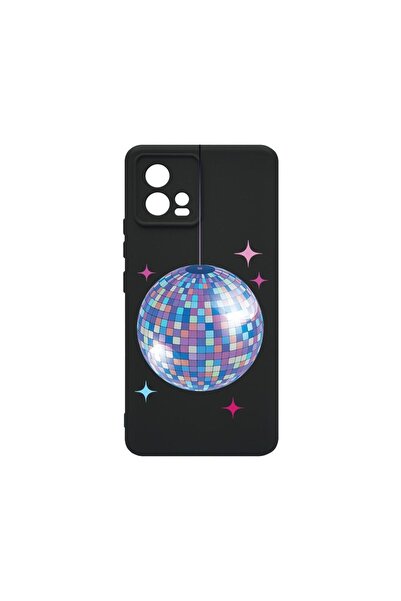 bestcase Тънък силиконов калъф 0.8ММ, съвместим с Motorola Moto G72, Диско то...