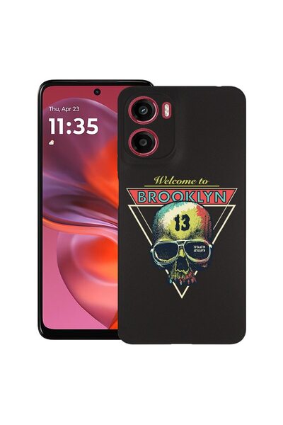bestcase ¬Æ Husa pentru Motorola Moto G05, Brooklyn 13, Slim Silicon 0.8MM, A...