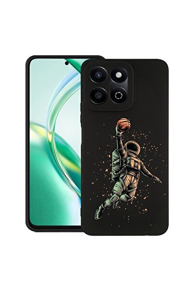 bestcase ¬Æ Husa pentru Honor 200 Smart, Slim Silicon, Astronaut Basketball, ...