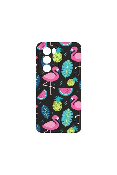 bestcase Θήκη Σιλικόνης Premium, Συμβατή με OPPO Reno12, Φλαμίνγκο, Λεπτή 1.2...