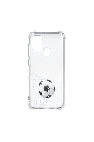 bestcase Husă antișoc din silicon compatibilă cu Motorola Moto G60s, Fotbal -...