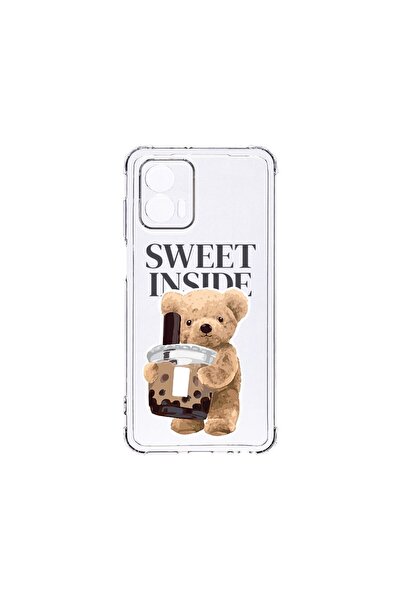 bestcase Husa Anti Shock 1.5MM, compatibilă cu Motorola Edge 50 Fusion, Teddy...