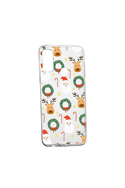 bestcase Husa Silicon Xmas, Compatibila Cu Motorola Moto E20, rezistenta la u...