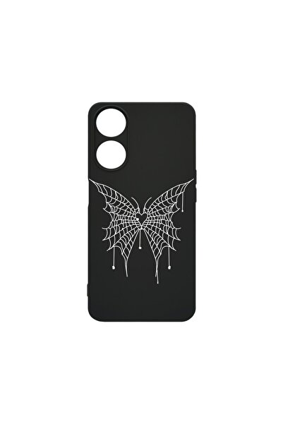 bestcase Λεπτή Θήκη Σιλικόνης 0.8MM, Συμβατή με OPPO A78 5G, Σχέδιο Πεταλούδα...