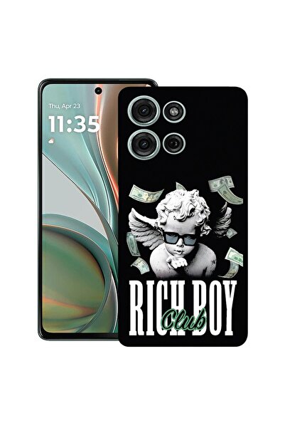 bestcase ¬Æ Husa pentru Motorola Moto G Play (2025) cu Design Rich Boy Club, ...