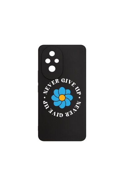 bestcase Husa pentru Honor 200 5G, BestCase¬Æ Slim SIlicon 0.8MM, Never Give ...