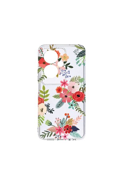 bestcase Husa BestCase¬Æ Clear Silicon 2MM, Compatibila Cu OPPO A79 5G, Flowe...