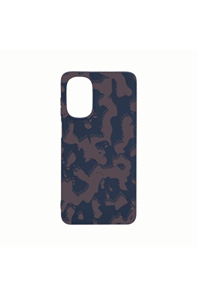 bestcase Силиконов калъф, съвместим с Motorola Moto G62 5G, сив камуфлаж, уст...