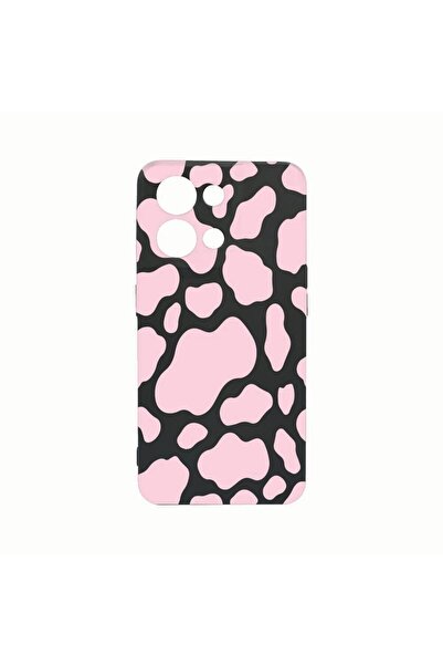 bestcase Husa Silicon, Compatibila cu Oppo Reno8 Pro, Pink Cow, Rezistenta la...