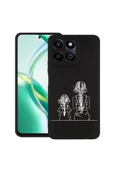 bestcase ¬Æ Husa pentru Honor 200 Smart, Slim Silicon, Mom And Daughter, Prot...