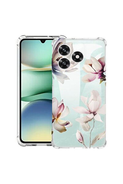 bestcase ¬Æ Husa Anti Shock Compatibila cu Honor X5c Plus / X5c, Magnolia Flo...
