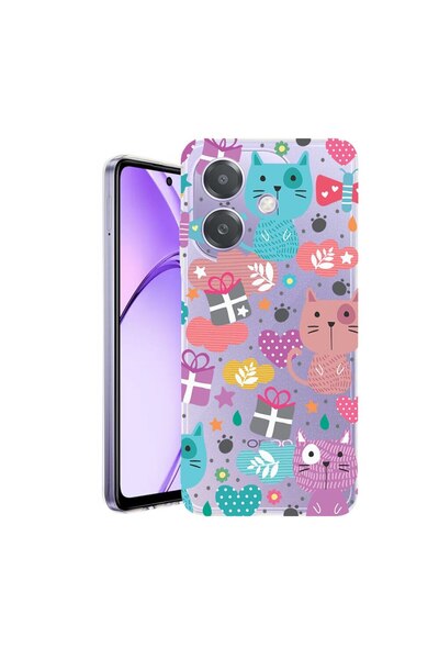 bestcase Husa pentru OPPO A40 / A40M, BestCase¬Æ Clear Silicon 2MM, Lovely Ca...