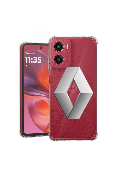 bestcase Θήκη για Motorola Moto G05, Αντικραδασμική 1.5MM, Renault, Προστασία...