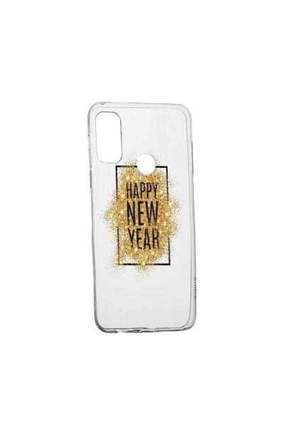bestcase Husa Silicon Happy New Year, Compatibila Cu Motorola Moto G41, rezis...