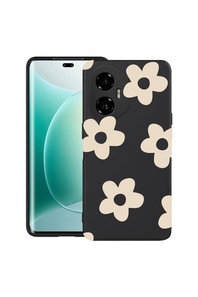 bestcase Θήκη για Honor 300 με Σχέδιο Ρετρό Μαργαρίτα, TPU Ματ Εξαιρετικά Λεπ...