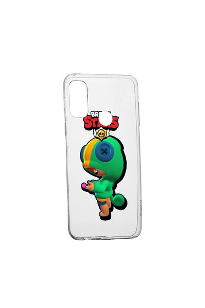bestcase Husa Silicon Brawl Stars Leon, Compatibila Cu Motorola Moto G41, rez...