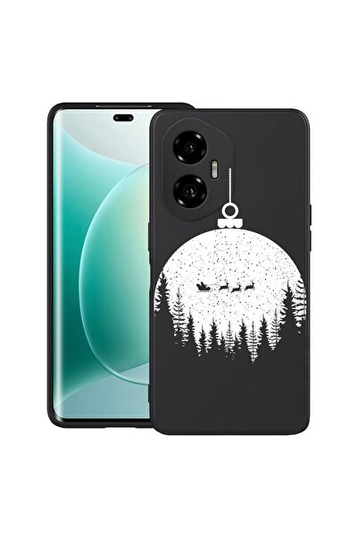 bestcase ¬Æ Case for Honor 300 with Xmas Globe Design, TPU Matte Ultra Slim, ...