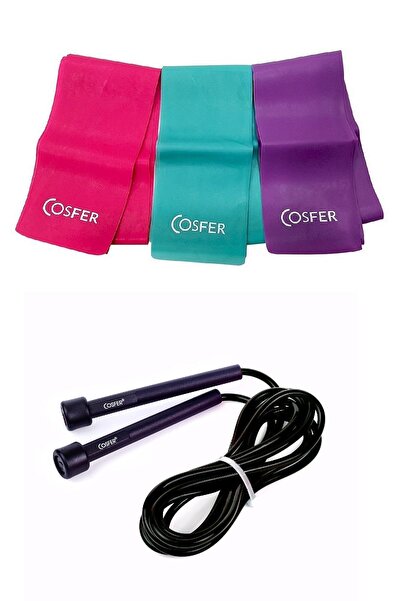 Nadom Set of 2 Adjustable Length Jump Rope 3 Pieces Condensate Aerobic Exerci...