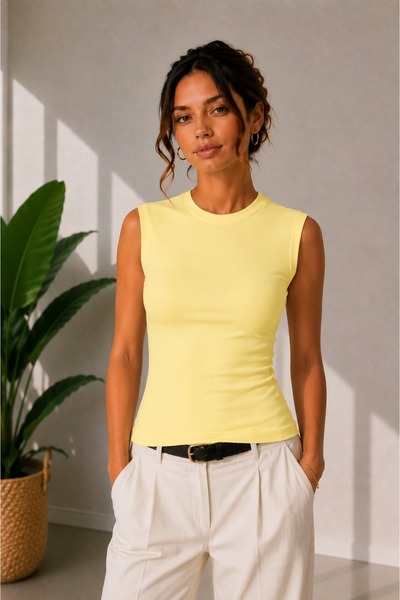 KNİTİCAL TEKSTİL İTHALAT İHRACAT SANAYİ TİCARET AŞ Women's Crew Neck Sleevele...