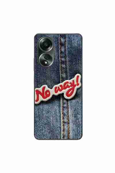 OEM Husa compatibila cu Oppo A58 4G Silicon Gel Tpu Model No Way Jeans