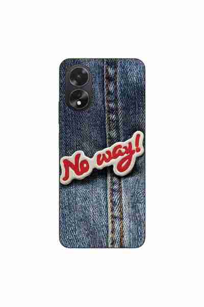 OEM Husa compatibila cu Oppo A18 4G Silicon Gel Tpu Model No Way Jeans