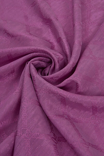 Valentino Orlandi Siena Logo Pattern Jacquard Shawl