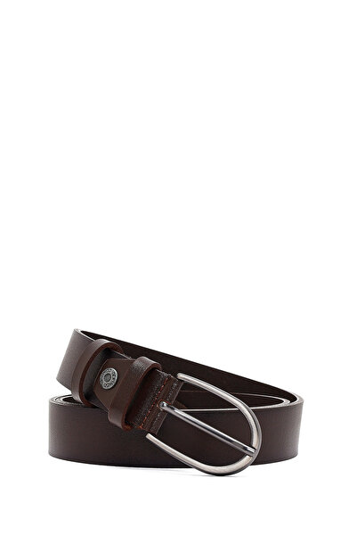 Derimod Men's Brown Leather Belt 000A2D1307018